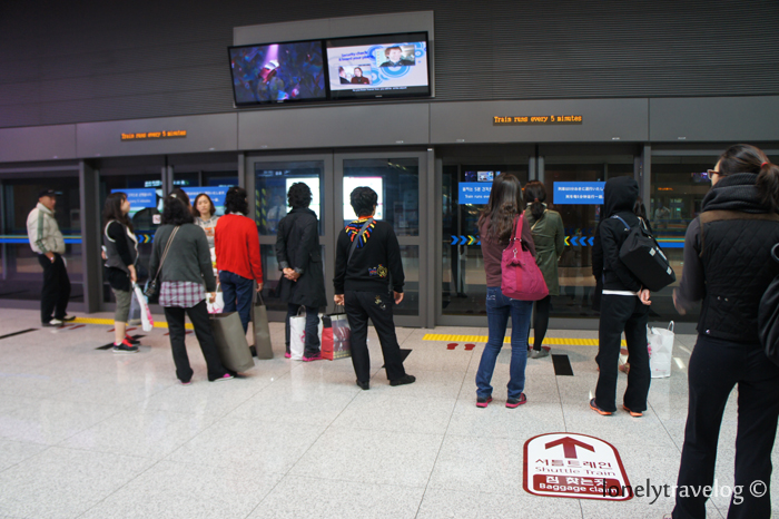 Transit Train to Concourse